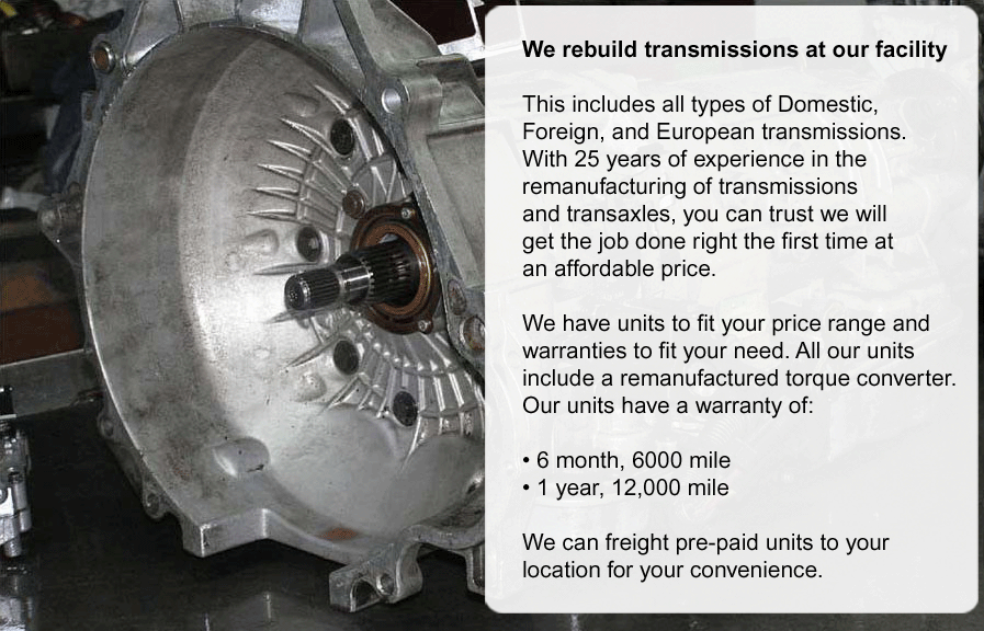 Transmission Repair